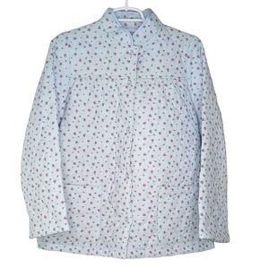 The Vermont Country Store Floral Quilted Jacket Women's Size Small